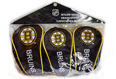 Boston Bruins 3 Pkg. Head Covers