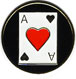 Ace of Hearts Ball Marker