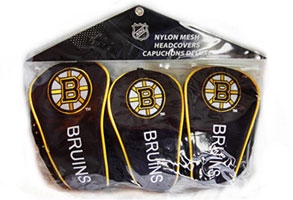 Boston Bruins 3 Pkg. Head Covers