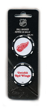 Detroit Red Wings Poker Chip Ball Marker