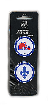 Quebec Nordiques Poker Chip Ball Marker