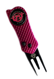 Metallic Pink Twisted Frog Divot Tool