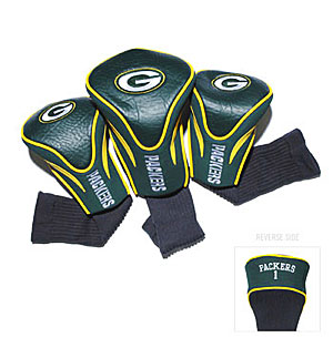 Green Bay 3 Pkg Head Covers