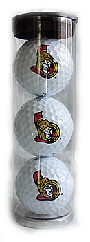 Ottawa Senators NHL Golf Balls