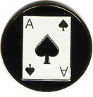 Ace of Spades Ball Marker