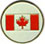 Canadian Flag White Back