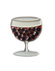 Red Wine Glass Bling Marker