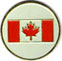 Canadian Flag White Back